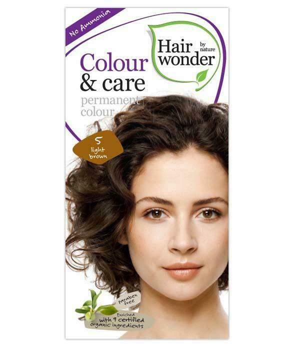 HairWonder Colour & Care Light Brown 5-100ML 